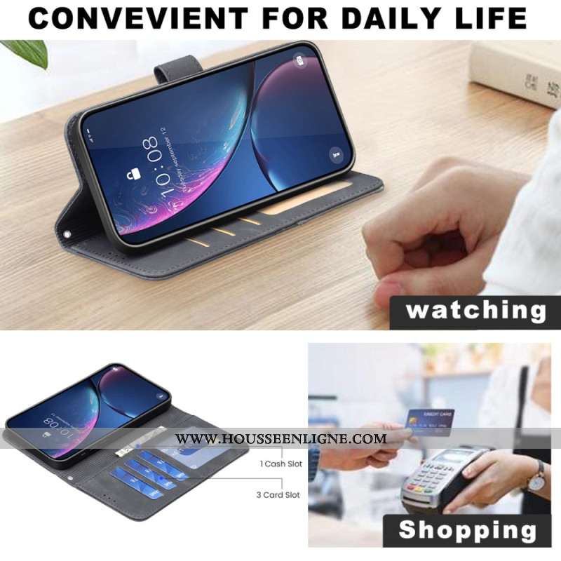 Housse Oppo Reno 13F 4G / 5G / FS 5G Motif Géométrique BINFEN COLOR