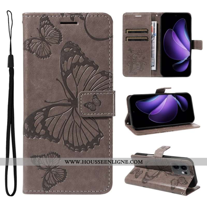 Housse Oppo Reno 13F 4G / 5G / FS 5G Papillons Géants