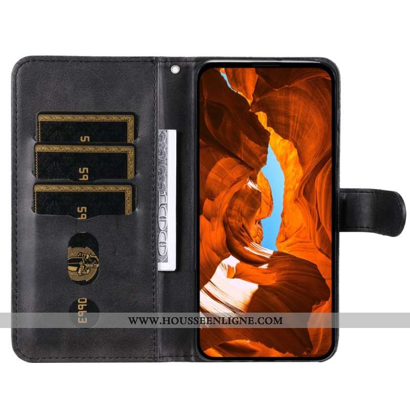 Housse Oppo Reno 13F 4G / 5G / FS 5G Pochette à Fermeture Éclair