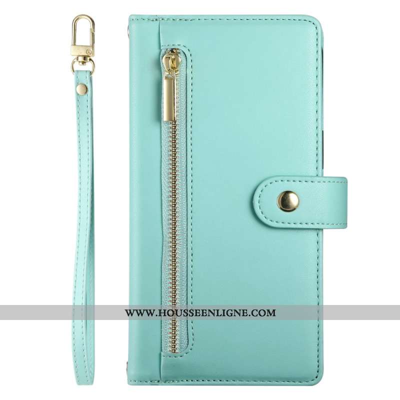 Housse Oppo Reno 13F 4G / 5G / FS 5G Portefeuille et Sangles