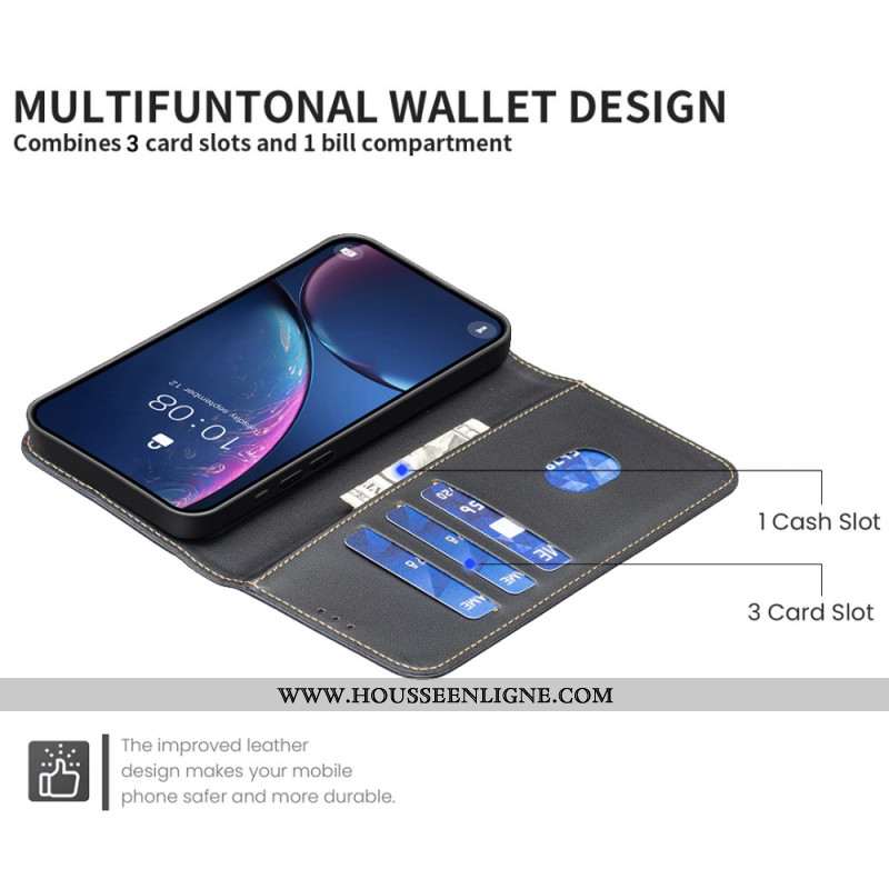 Housse Oppo Reno 13F 4G / 5G / FS 5G Simili Cuir BINFEN COLOR