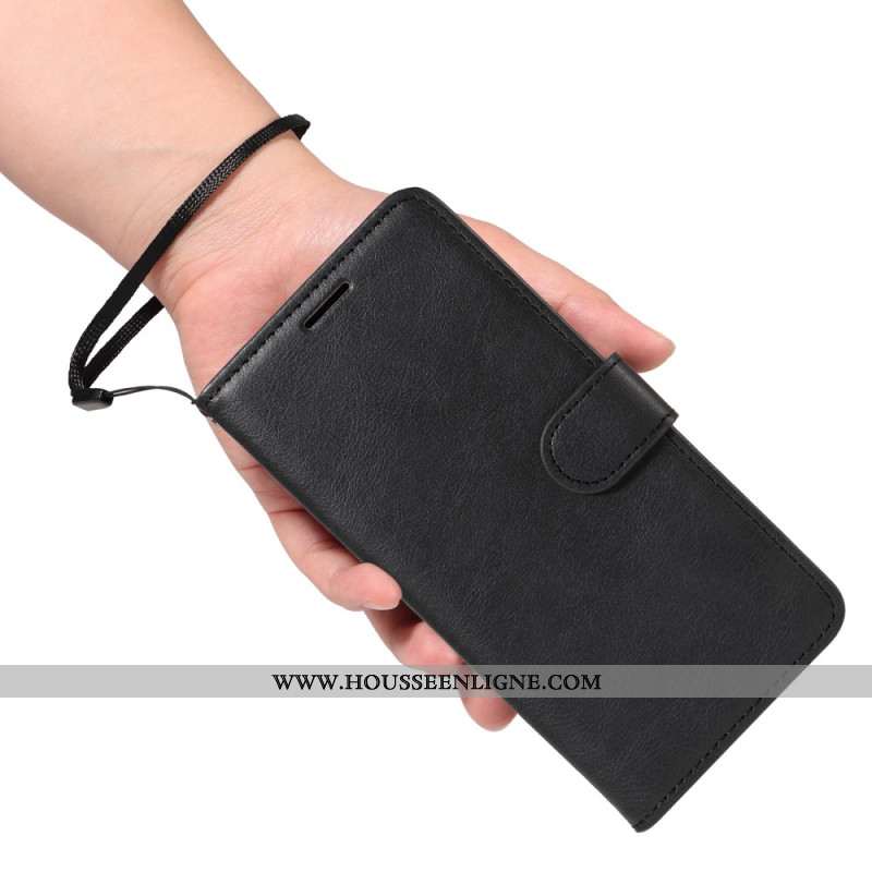 Housse Oppo Reno 13F 4G / 5G / FS 5G Simili Cuir Uni