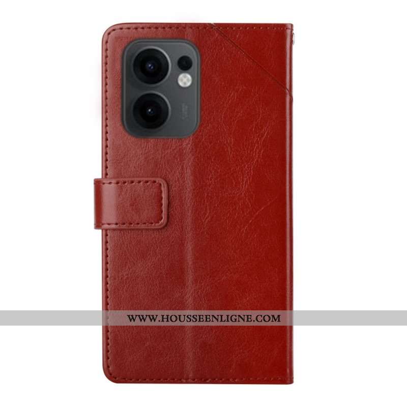 Housse Oppo Reno 13F 4G / 5G / FS 5G Y Design à Lanière