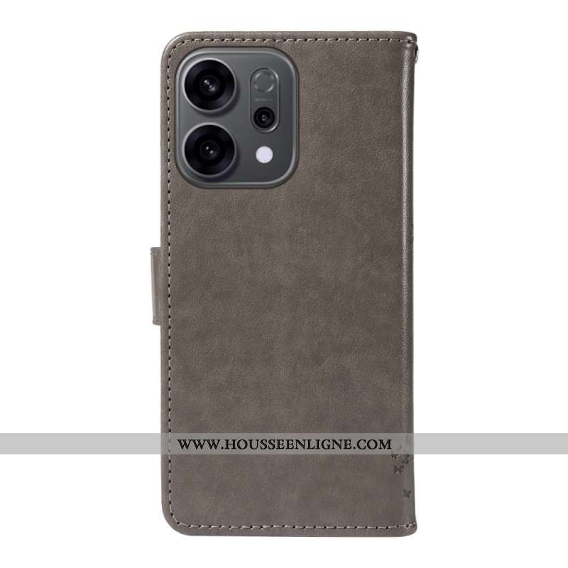 Housse Oppo Reno 14 5G / 14F 5G Arbre et Chat