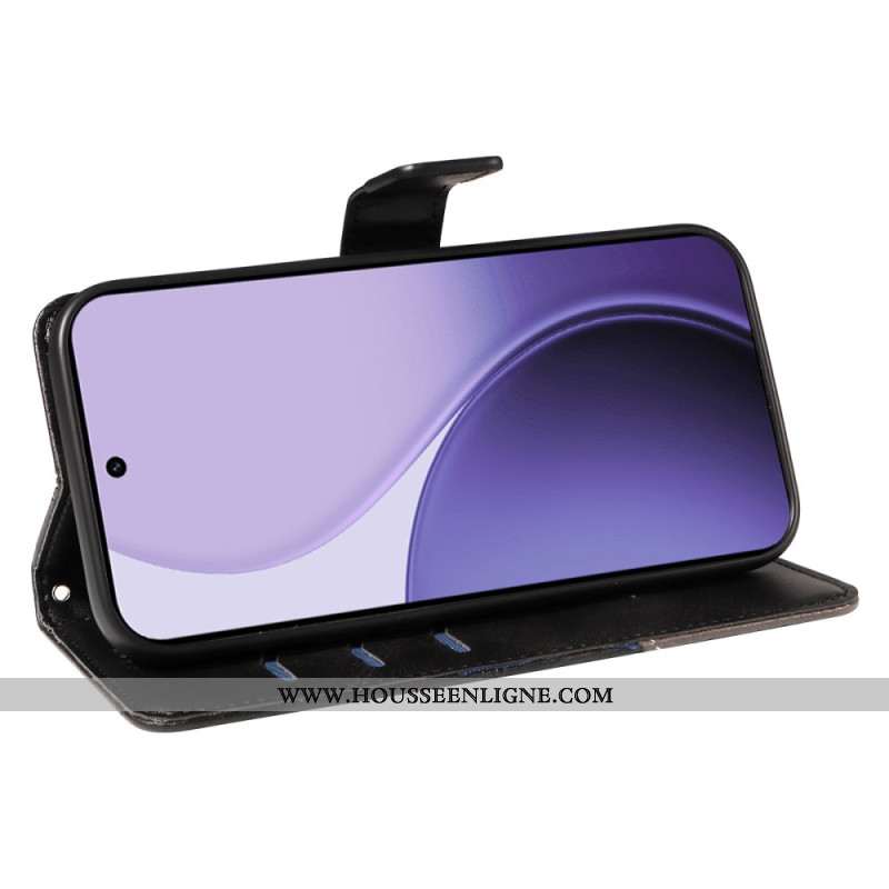 Housse Oppo Reno 14 5G / 14F 5G Bicolore Lignes