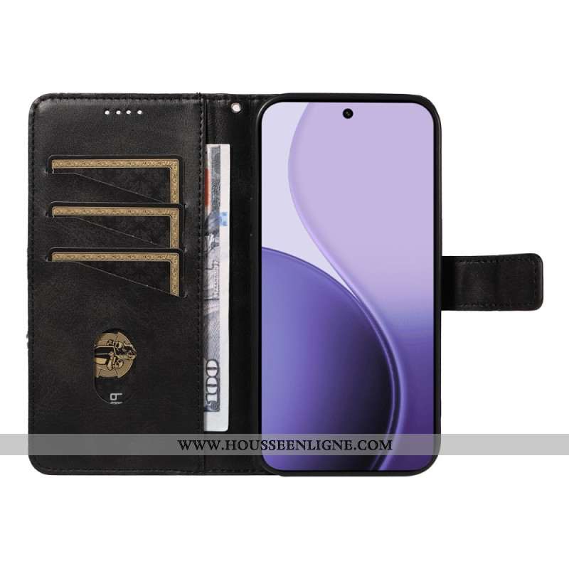 Housse Oppo Reno 14 5G / 14F 5G Bicolore Lignes