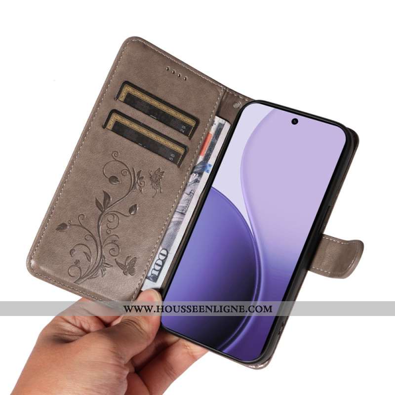 Housse Oppo Reno 14 5G / 14F 5G Fleurettes