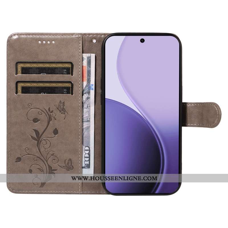 Housse Oppo Reno 14 5G / 14F 5G Fleurettes