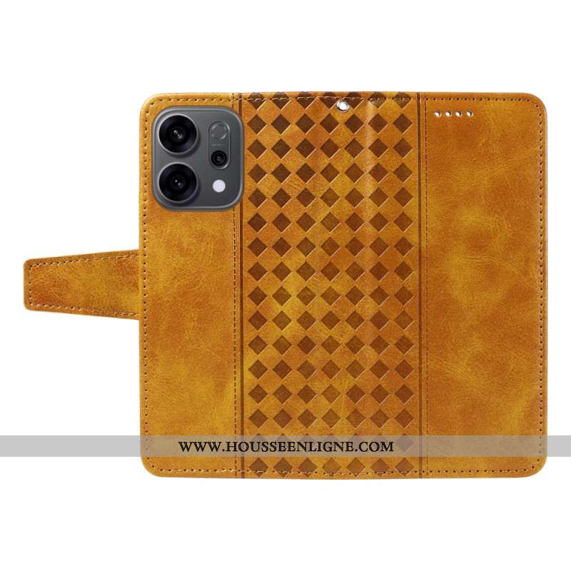 Housse Oppo Reno 14 5G / 14F 5G Frise Losanges