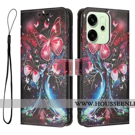 Housse Oppo Reno 14 5G / 14F 5G Impression Papillons