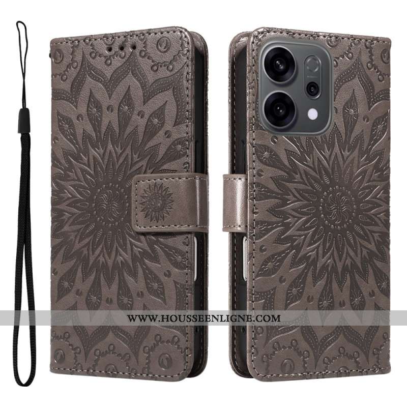 Housse Oppo Reno 14 5G / 14F 5G Mandala Flamboyant