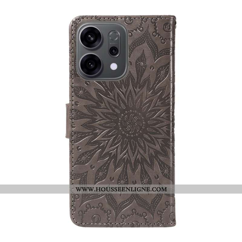 Housse Oppo Reno 14 5G / 14F 5G Mandala Flamboyant