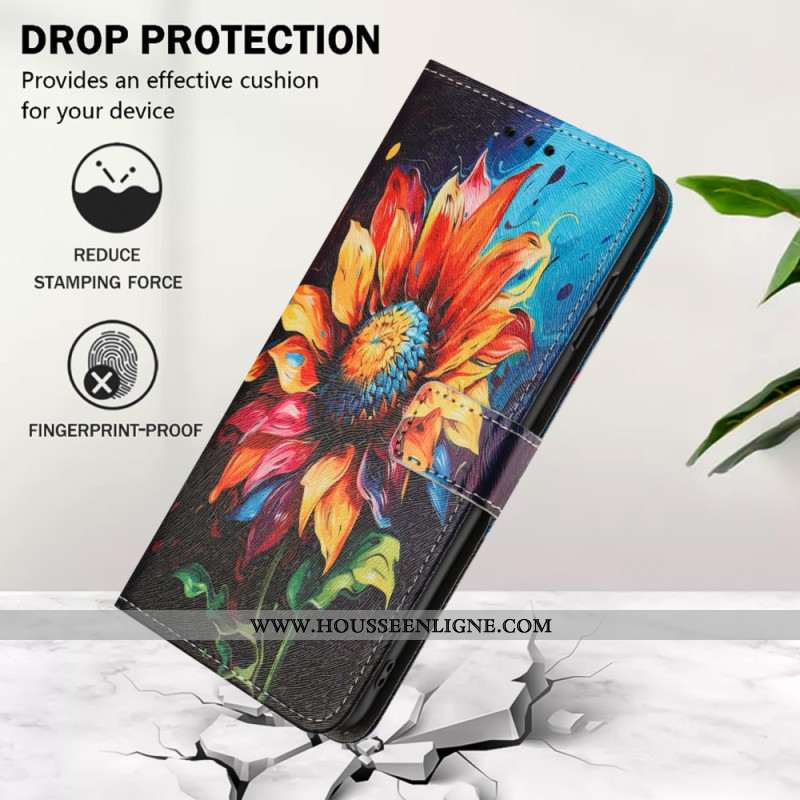Housse Oppo Reno 14 5G / 14F 5G Motif Tournesol