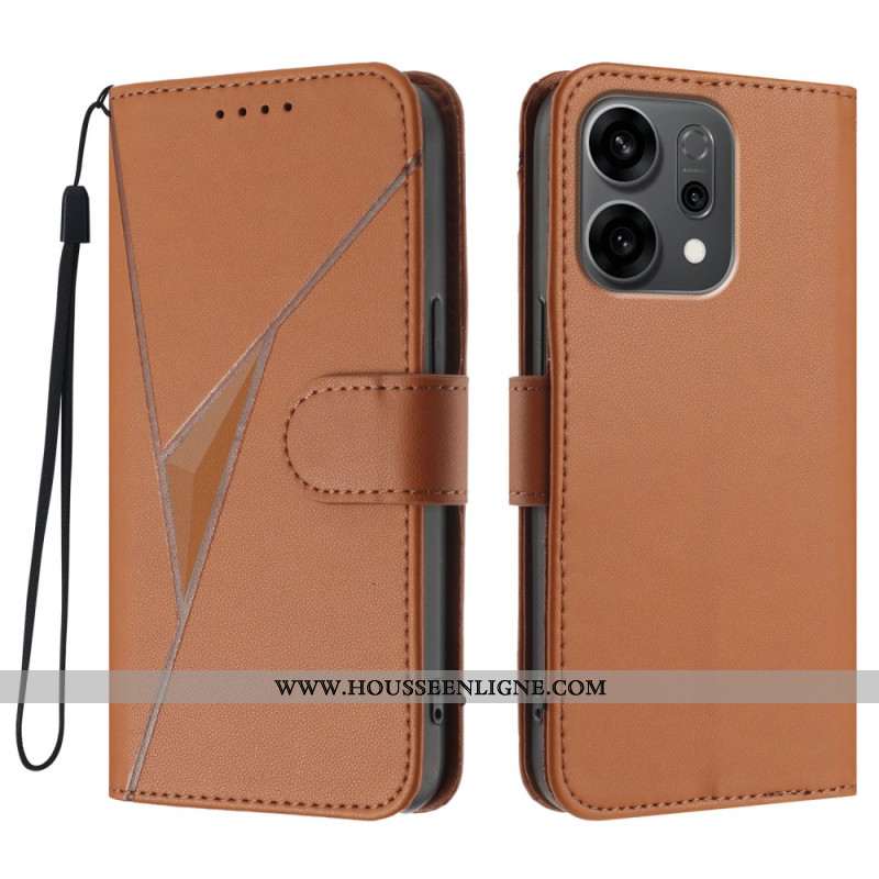 Housse Oppo Reno 14 5G / 14F 5G Motif Triangle