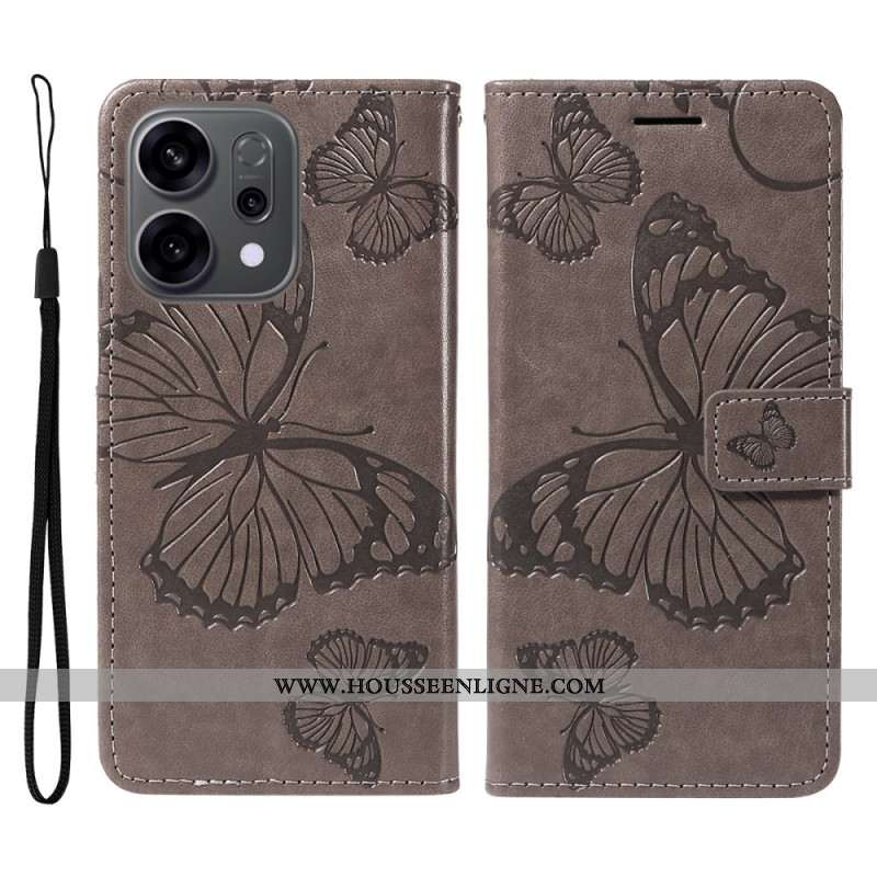 Housse Oppo Reno 14 5G / 14F 5G Papillons Géants