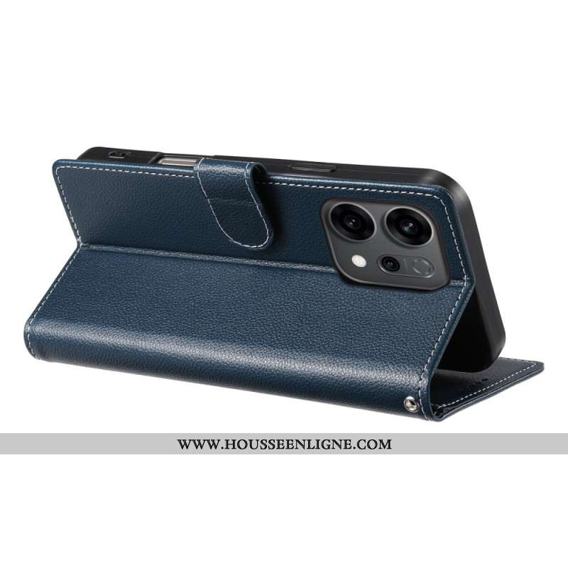 Housse Oppo Reno 14 5G Effet Cuir Uni