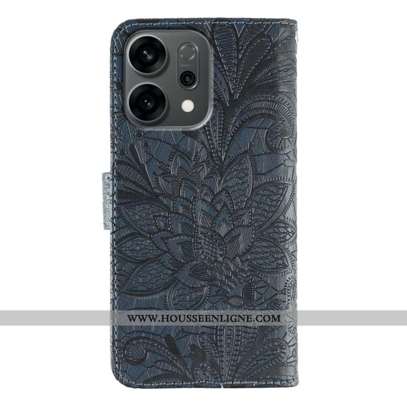 Housse Oppo Reno 14 5G Mandala Dentelle