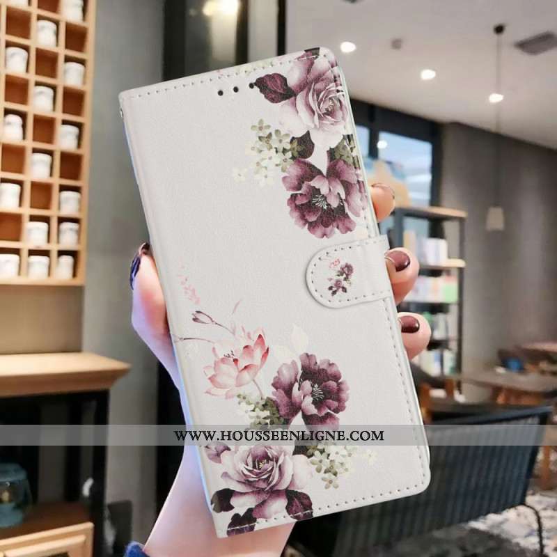 Housse Oppo Reno 14 5G Roses Vintage