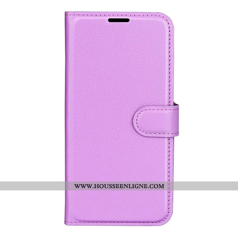 Housse Oppo Reno 14 5G Simili Cuir Classique