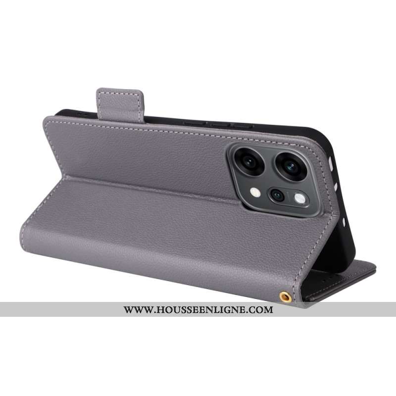 Housse Oppo Reno 14 5G Texturée avec Lanière