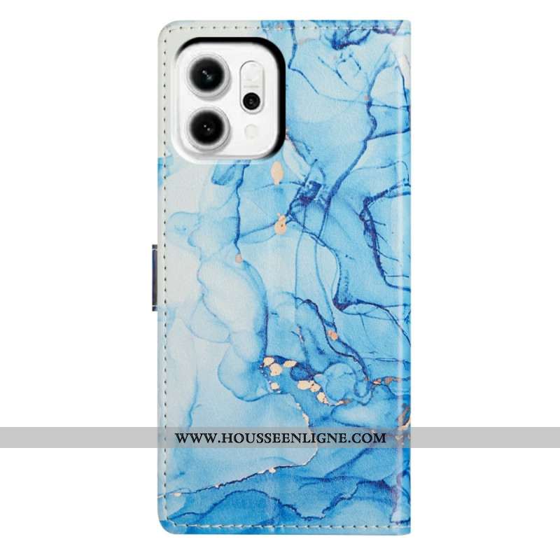 Housse Oppo Reno 14 5G Élément Bleu