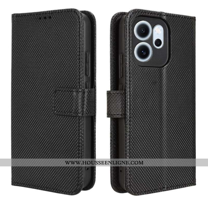 Housse Oppo Reno 14 F 5G Texture Diamant