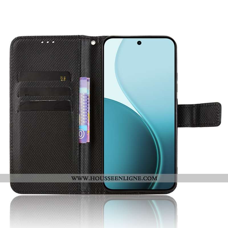 Housse Oppo Reno 14 F 5G Texture Diamant