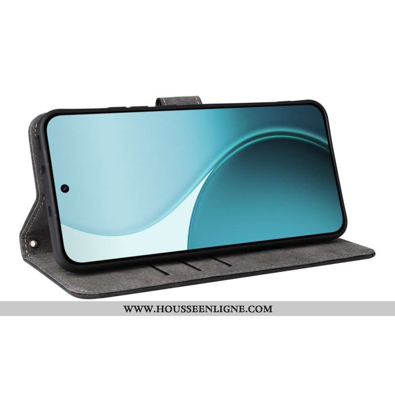 Housse Oppo Reno 14 Pro 5G Blocage RFID à Lanière