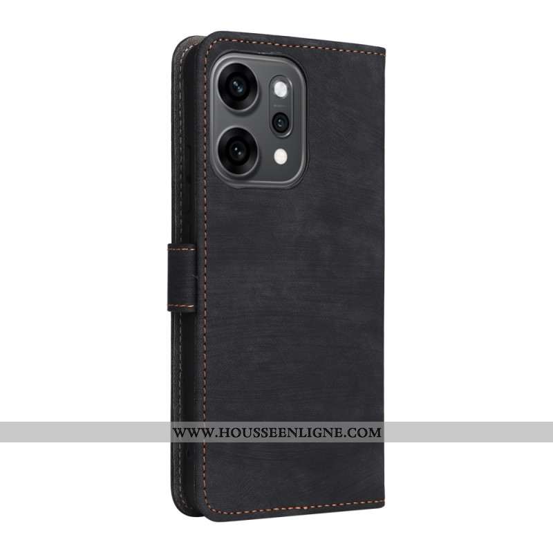 Housse Oppo Reno 14 Pro 5G Blocage RFID à Lanière
