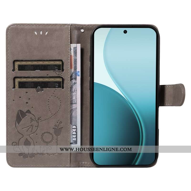 Housse Oppo Reno 14 Pro 5G Chat et Abeille