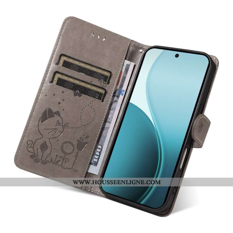 Housse Oppo Reno 14 Pro 5G Chat et Abeille