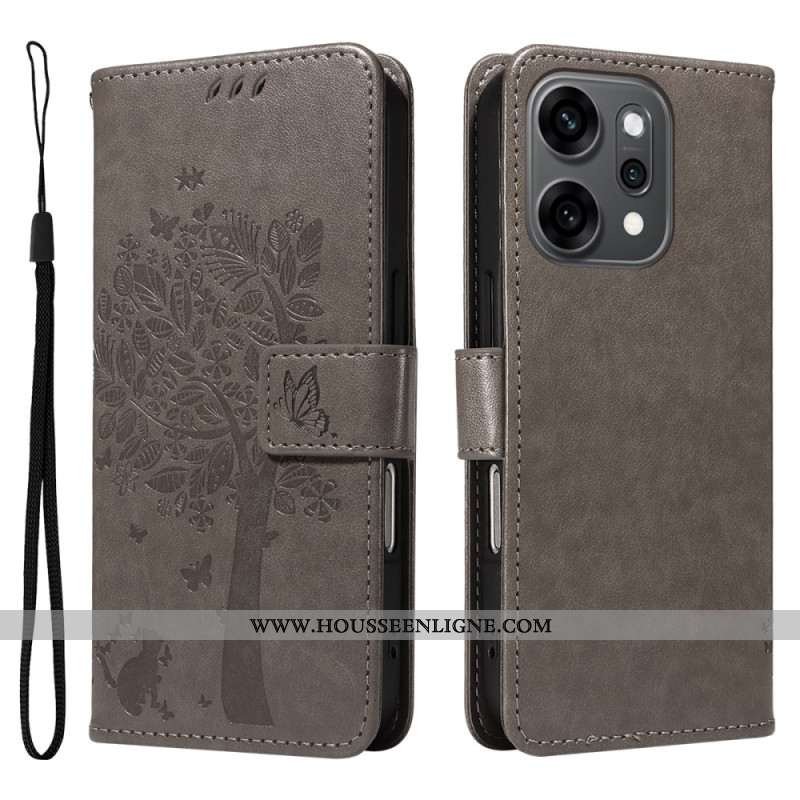 Housse Oppo Reno 14 Pro 5G Chat et Abeille