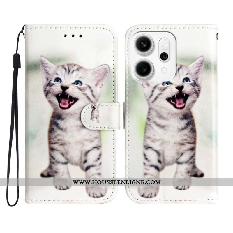 Housse Oppo Reno 14 Pro 5G Chaton