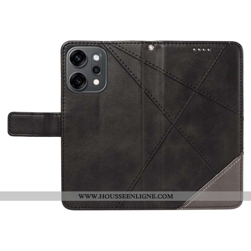 Housse Oppo Reno 14 Pro 5G Design Géométrique