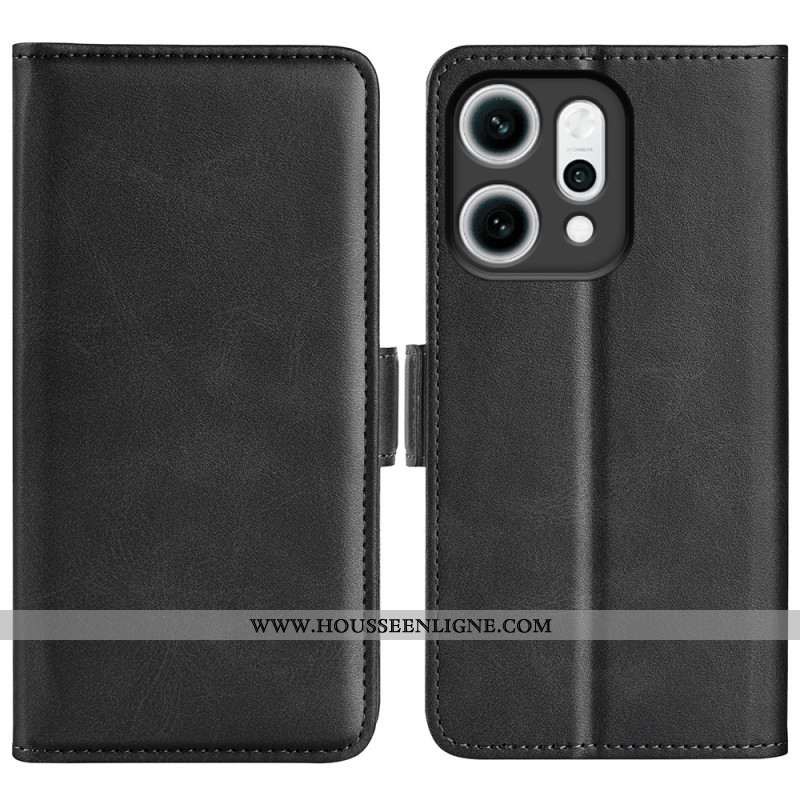 Housse Oppo Reno 14 Pro 5G Double Fermoir