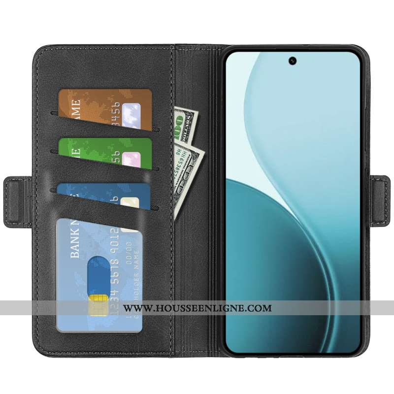 Housse Oppo Reno 14 Pro 5G Double Fermoir