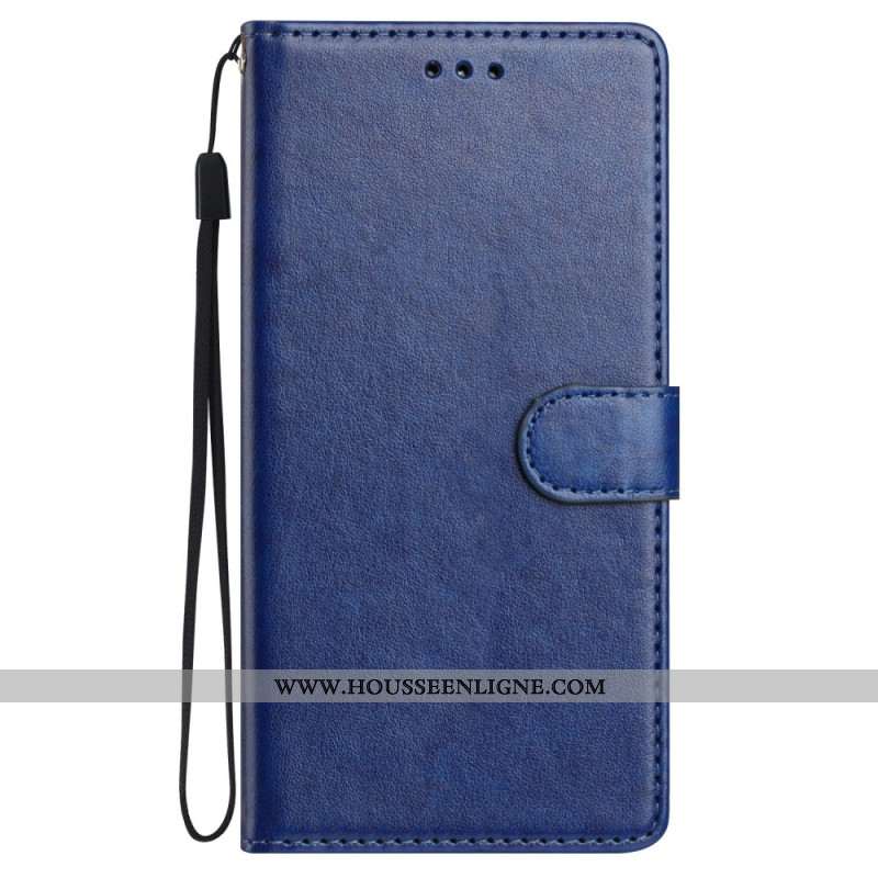 Housse Oppo Reno 14 Pro 5G Effet Cuir Uni