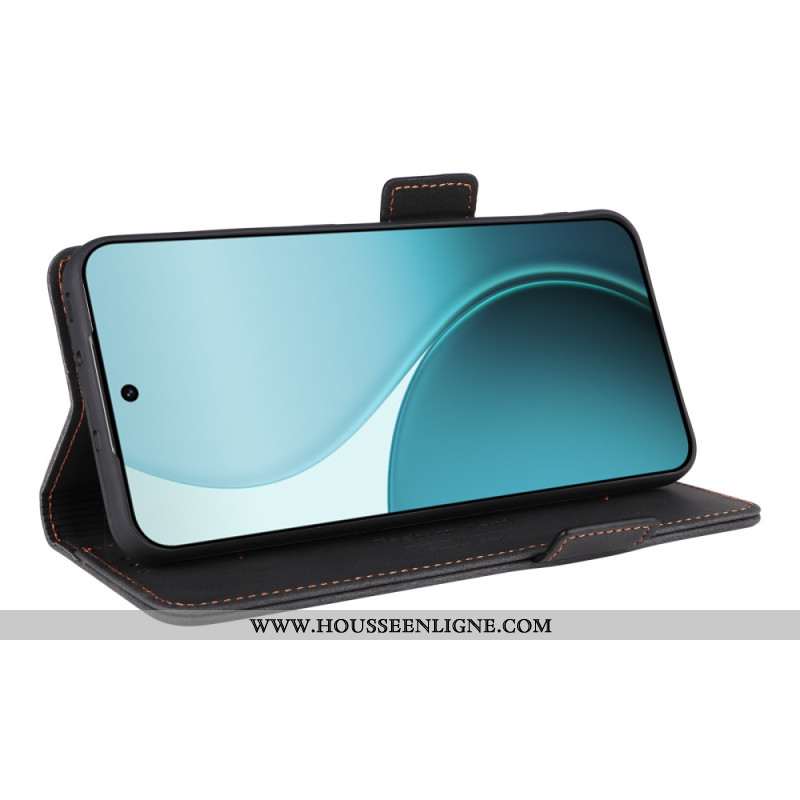 Housse Oppo Reno 14 Pro 5G Effet Daim Vintage