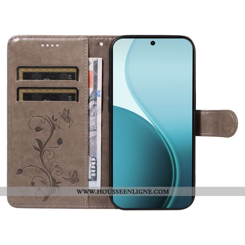 Housse Oppo Reno 14 Pro 5G Fleurettes