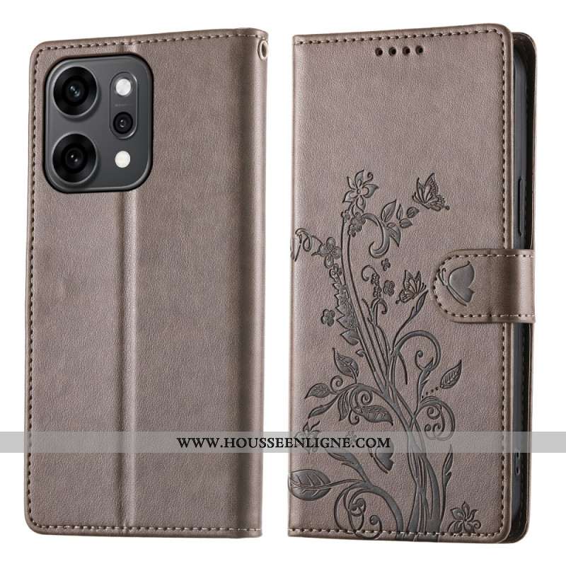 Housse Oppo Reno 14 Pro 5G Motif Floral