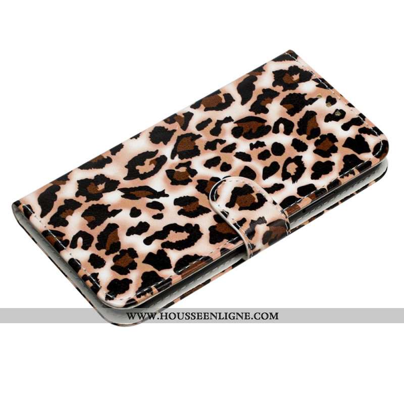 Housse Oppo Reno 14 Pro 5G Motif Léopard