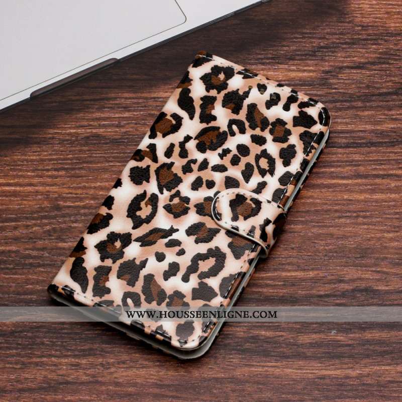 Housse Oppo Reno 14 Pro 5G Motif Léopard