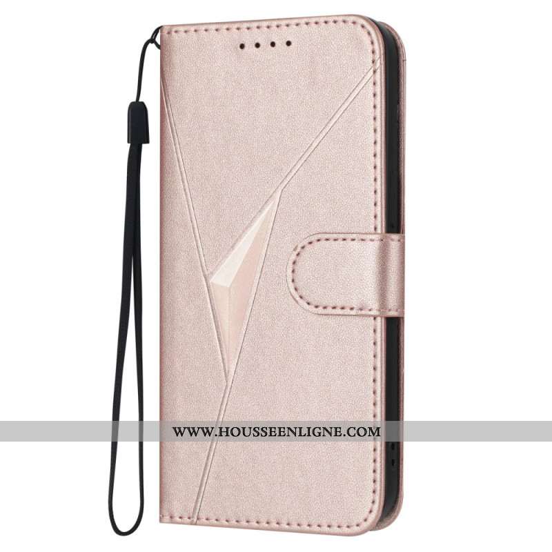 Housse Oppo Reno 14 Pro 5G Motif Triangulaire