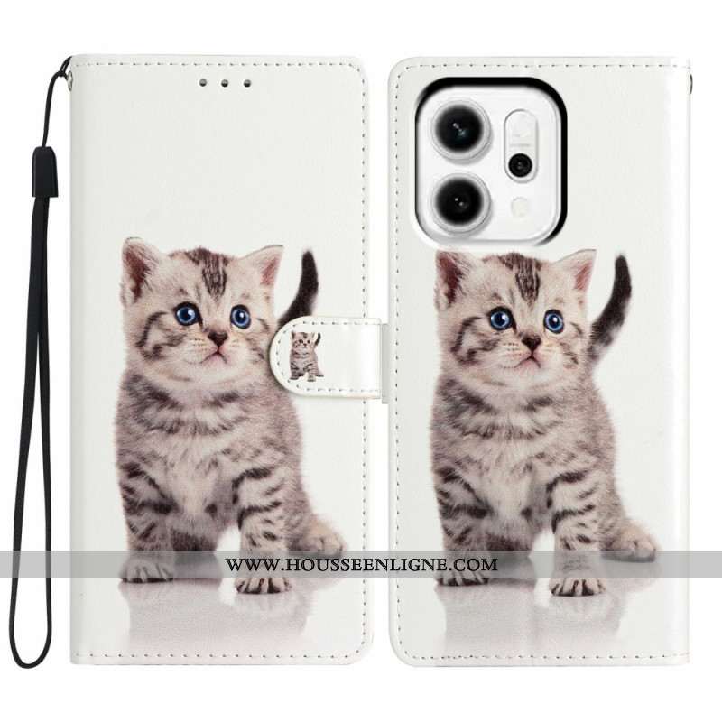 Housse Oppo Reno 14 Pro 5G Petit Chat