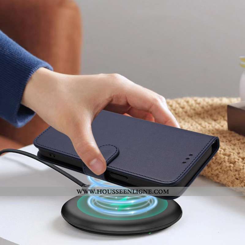 Housse Oppo Reno 14 Pro 5G Portefeuille à Lanière