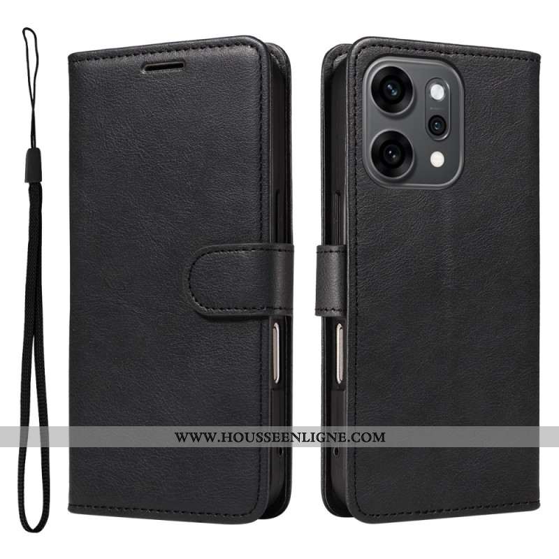 Housse Oppo Reno 14 Pro 5G Simili Cuir UNi