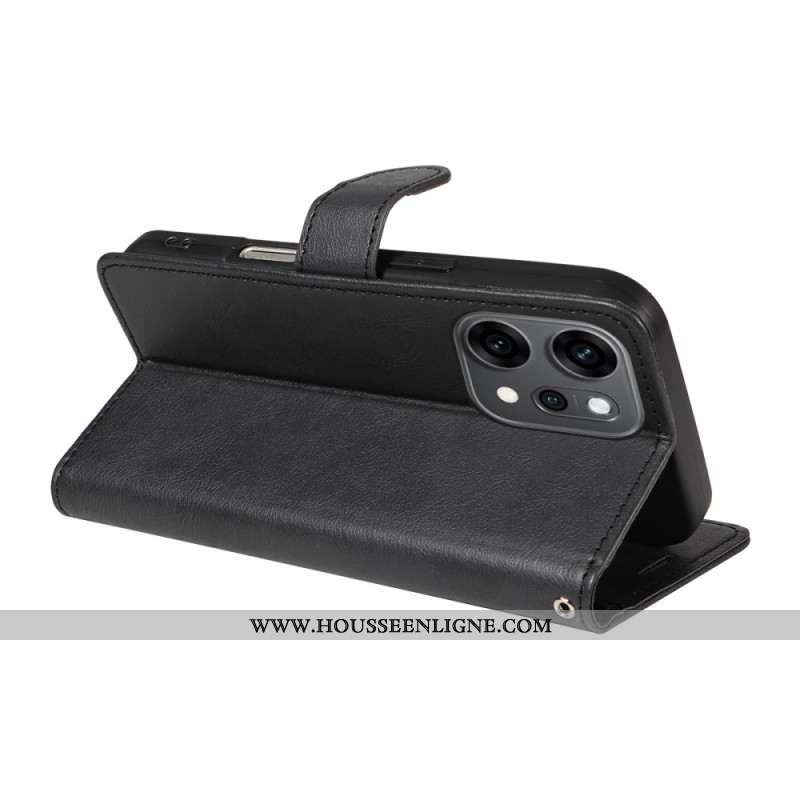 Housse Oppo Reno 14 Pro 5G Simili Cuir UNi
