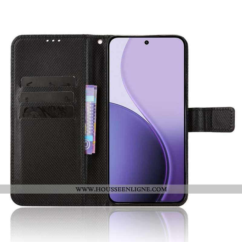 Housse Oppo Reno 14 Pro 5G Texture Diamant