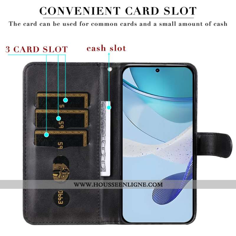 Housse Oppo Reno13 Pro 5G Pochette à Fermeture Éclair