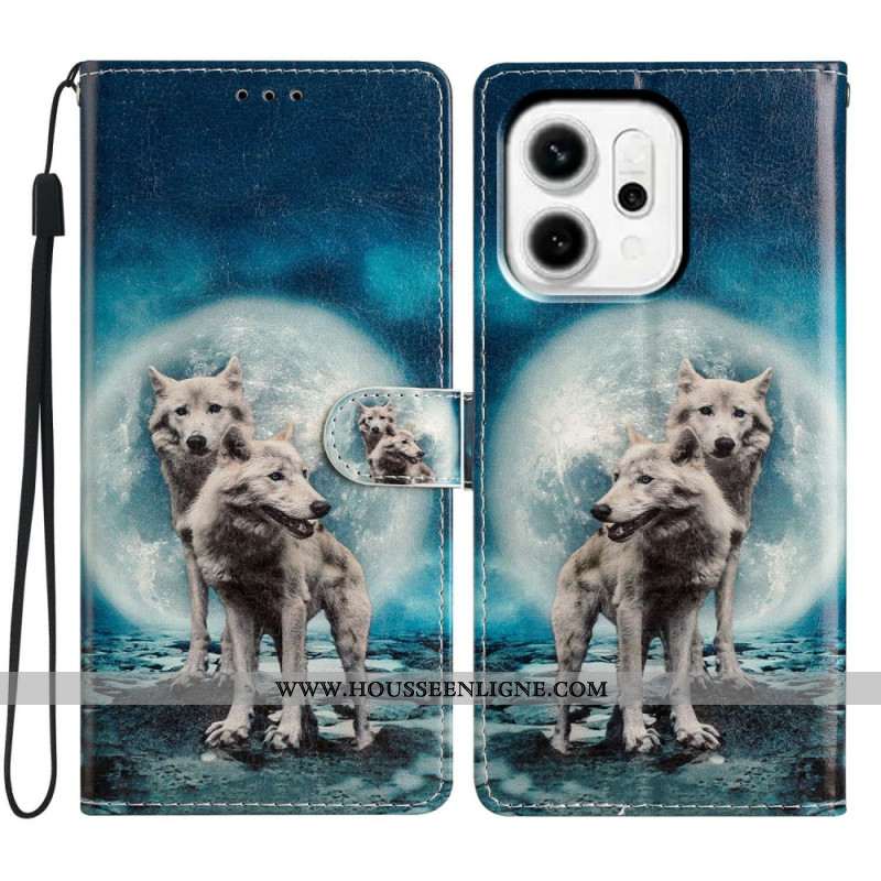 Housse Oppo Reno14 Pro 5G Deux Loups